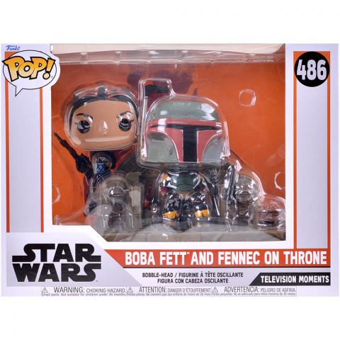 Фигурка Funko POP! Star Wars: Boba Fett and Fennec on Throne 486