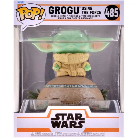 Фигурка Funko POP! Star Wars: Grogu Using the Force 485