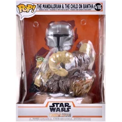 Фигурка Funko POP! Star Wars: The Mandalorian & The Child on Bantha 416