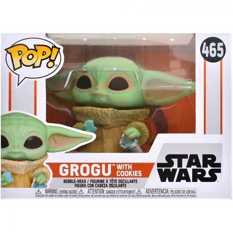 Фигурка Funko POP! Star Wars: Grogu With Cookies 465