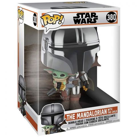 Фигурка Funko POP! Star Wars: The Mandalorian with The Child 380