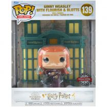 Фигурка Funko POP! Deluxe. Harry Potter: Ginny Weasley with Flourish and Blotts