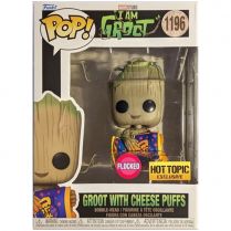 Фигурка Funko POP! Guardians of The Galaxy: Groot With Cheese Puffs