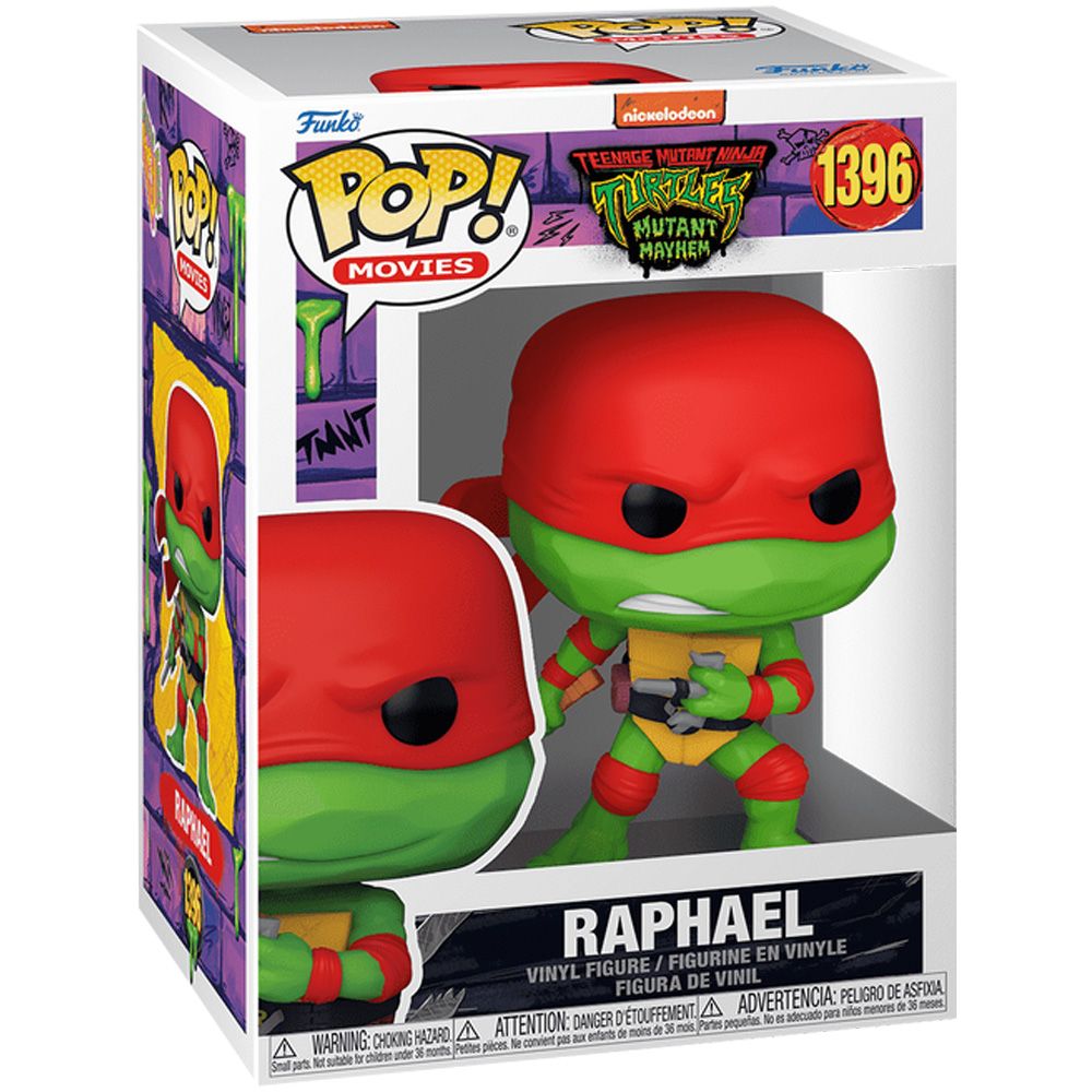  Funko POP! Teenage Mutant Ninja Turtles: Raphael,  Funko POP! Teenage Mutant Ninja Turtles: Raphael, : 101649 - ,    Funko POP!, Funko POP! Movies, Funko POP! Teenage Mutant Ninja Turtles