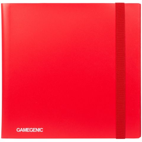 Альбом для хранения коллекционных карт Gamegenic Casual (красный, на 480 карт формата Standard)