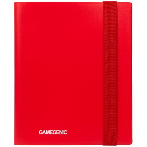Альбом для хранения коллекционных карт Gamegenic Casual (красный, на 160 карт формата Standard)