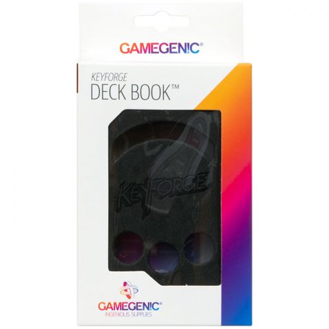 Коробочка Gamegenic KeyForge Deck Book: Black