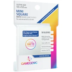 Протекторы Gamegenic Matte матовые (50 шт., 53x53 мм)