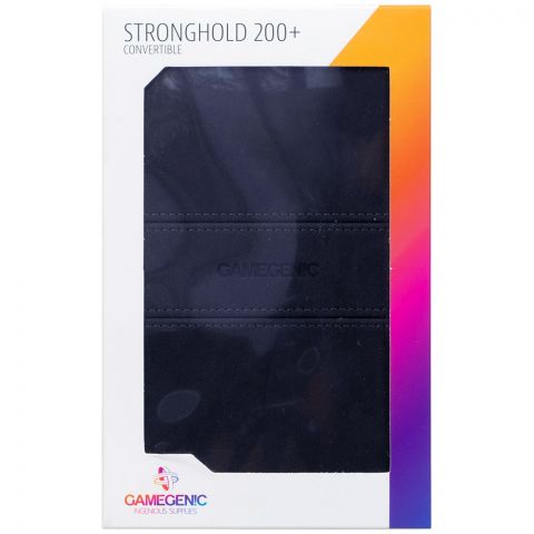 Коробочка для карт Gamegenic Stronghold Convertible (чёрная, 87,5 мм, 200+ карт)