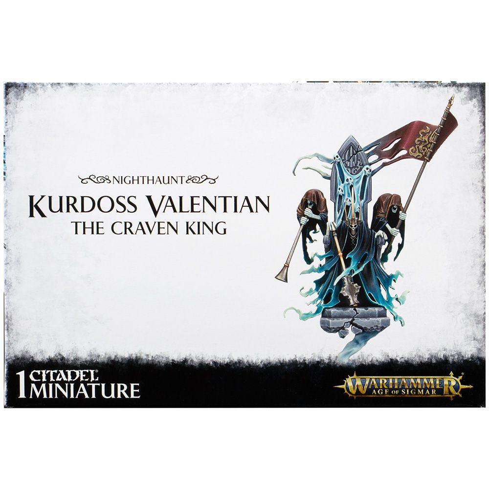 Набор миниатюр Warhammer Games Workshop Kurdoss Valentian The Craven King 91-24