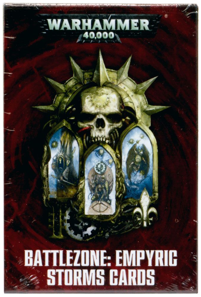 

Набор миниатюр Warhammer Games Workshop, Battlezone: Empyric Storm Cards
