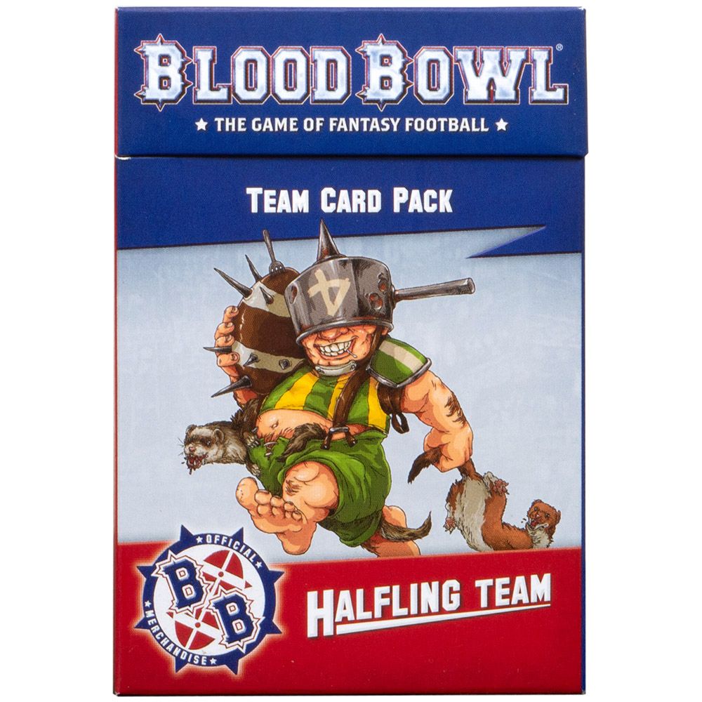 Аксессуар Games Workshop Blood Bowl: Halfling Team Card Pack 200-60