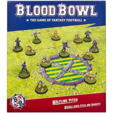 Blood Bowl: Halfling Team Pitch & Dugouts