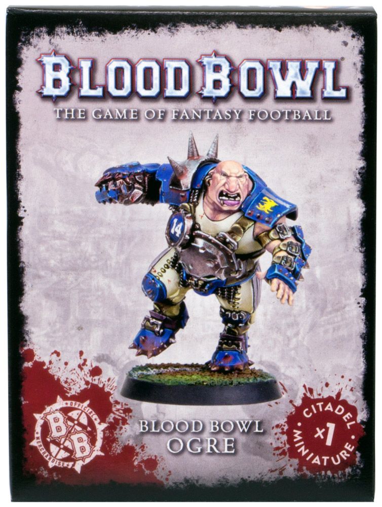 Набор миниатюр Warhammer Games Workshop Blood Bowl Ogre 200-23old - фото 1