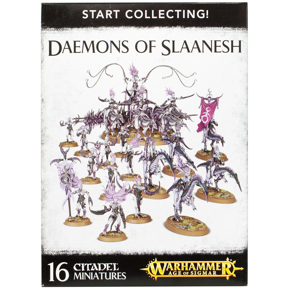 

Набор миниатюр Warhammer Games Workshop, Start Collecting! Daemons of Slaanesh