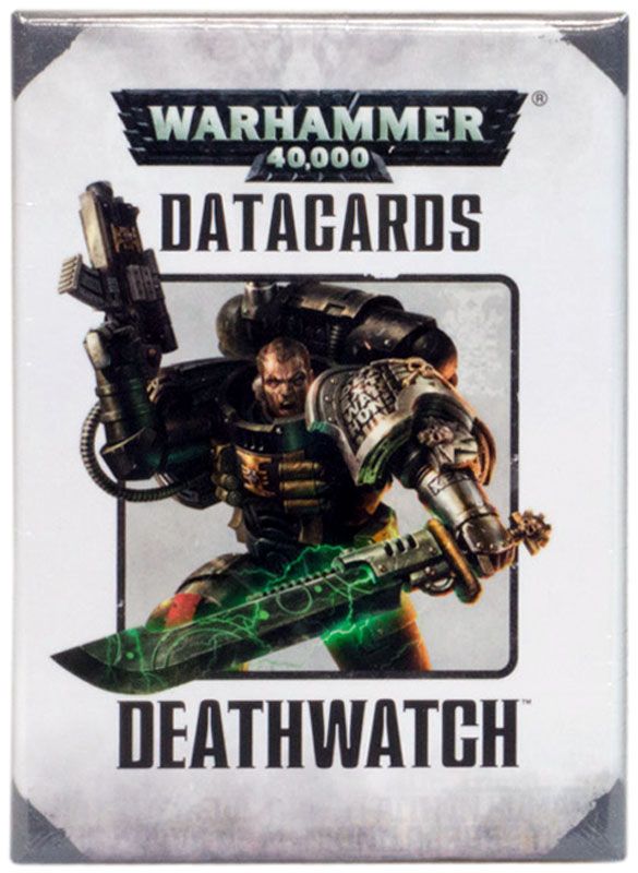 

Аксессуар Games Workshop, Datacards: Deathwatch 7th edition