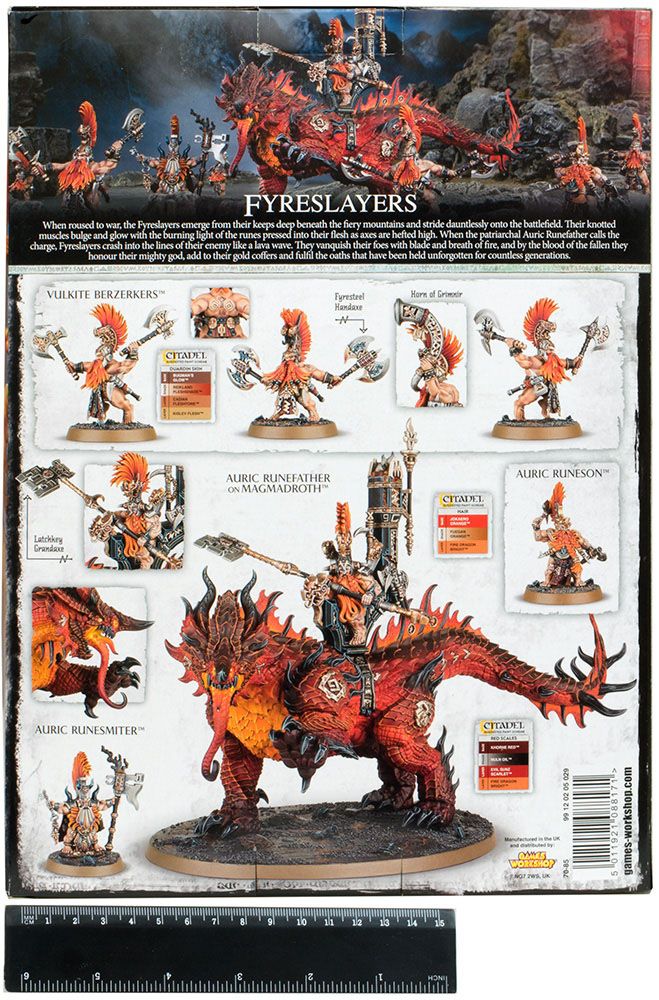 Набор миниатюр Warhammer Games Workshop Start Collecting! Fyreslayers 70-85 - фото 2