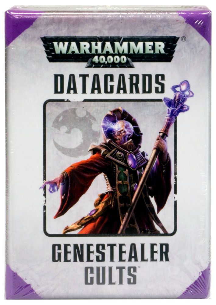 Аксессуар Games Workshop Datacards: Genestealer Cults 7th edition 51-42-60old