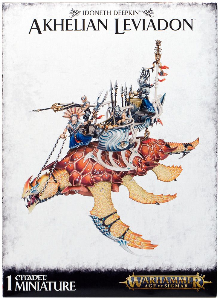 

Набор миниатюр Warhammer Games Workshop, Idoneth Deepkin: Akhelian Leviadon