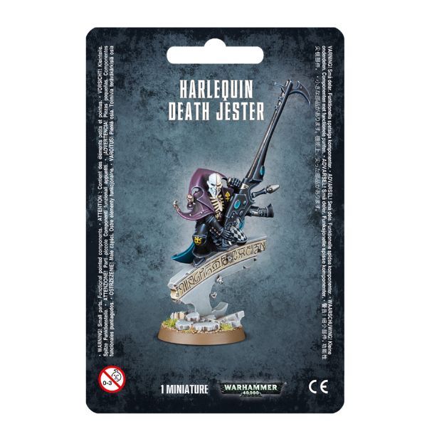 Набор миниатюр Warhammer Games Workshop Harlequin Death Jester 58-15 - фото 1