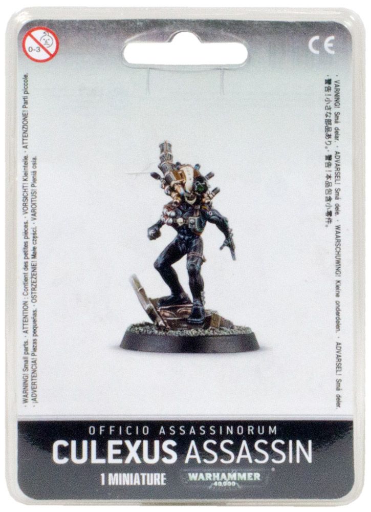 

Набор миниатюр Warhammer Games Workshop, Officio Assassinorum: Culexus Assassin