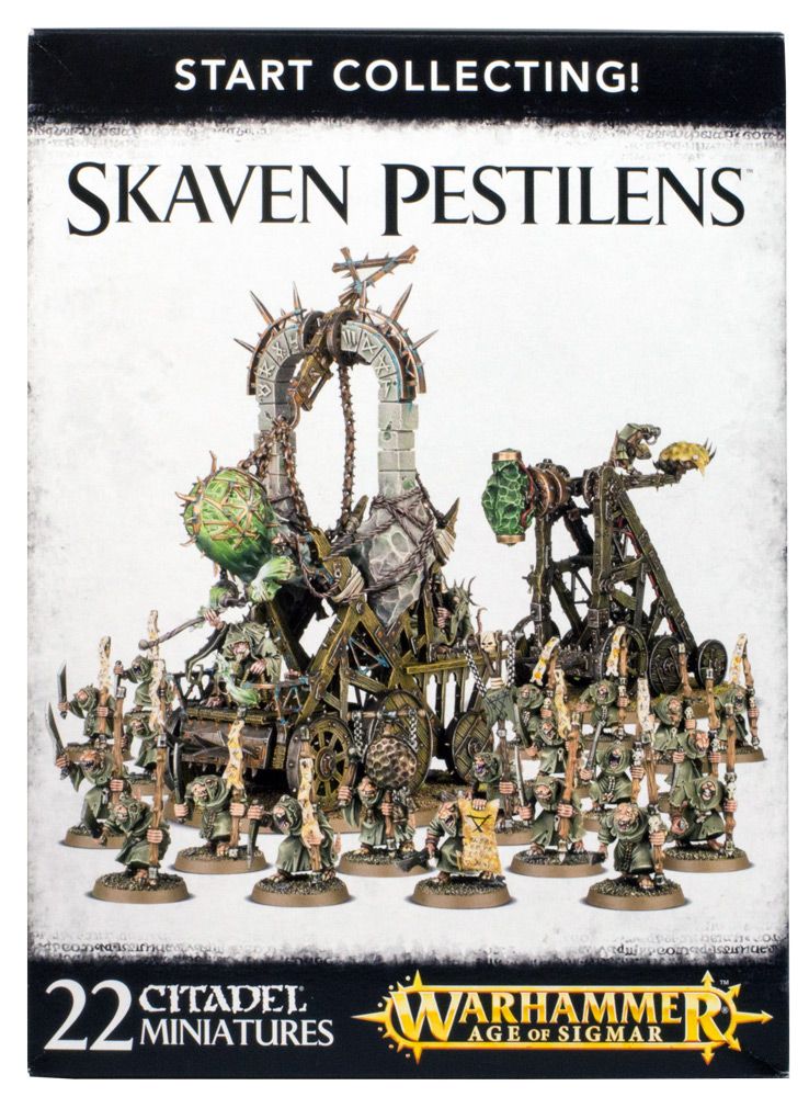 

Набор миниатюр Warhammer Games Workshop, Start Collecting! Skaven Pestilens