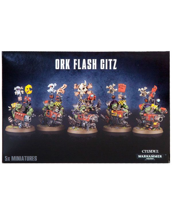

Набор миниатюр Warhammer Games Workshop, Orks: Flash Gitz (2014)