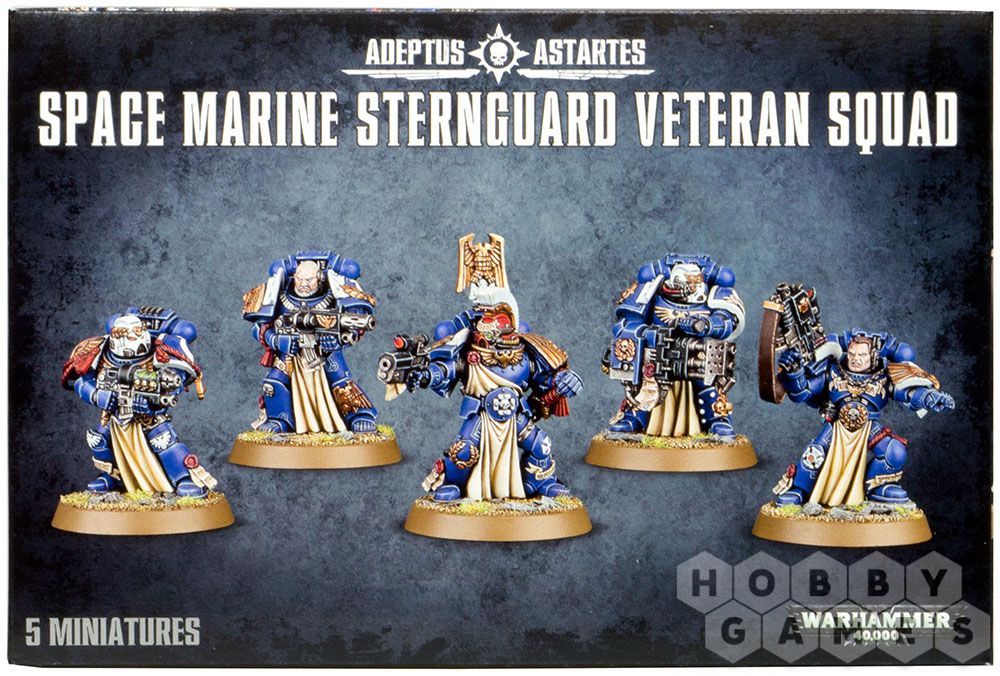 Warhammer 40k Bitz: Space Marines - Sternguard Veteran Squad - Kopf E Warhammer 40k Bitz: Space Marines - Sternguard Veteran Squad - Kopf E