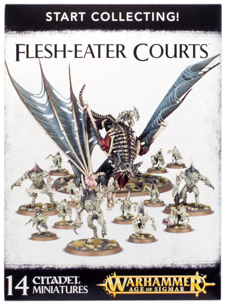 Набор миниатюр Warhammer Games Workshop Start Collecting! Flesh-Eater Courts 70-95 - фото 1