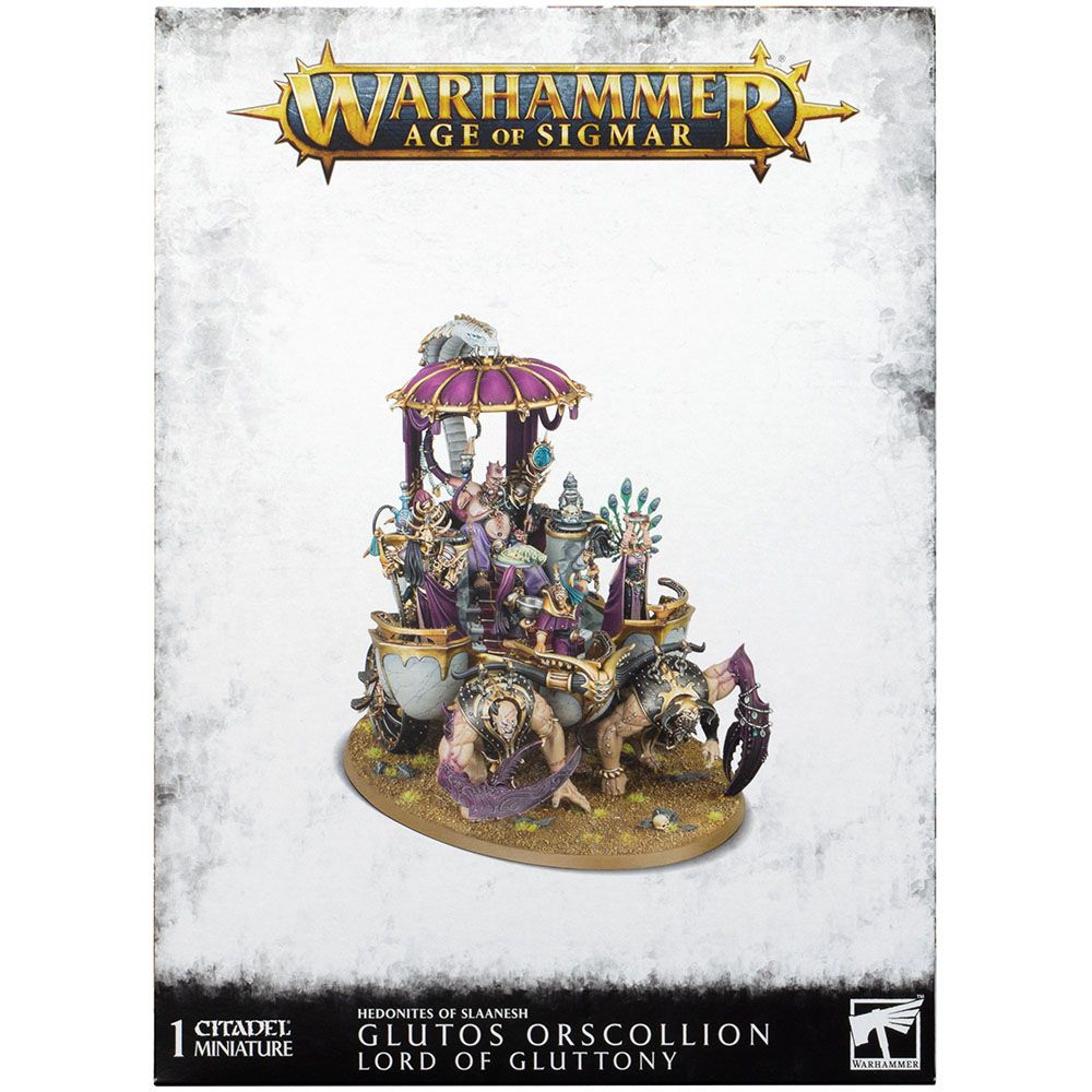 Набор миниатюр Warhammer Games Workshop Hedonites of Slaanesh: Glutos Orscollion Lord Of Gluttony 83-82