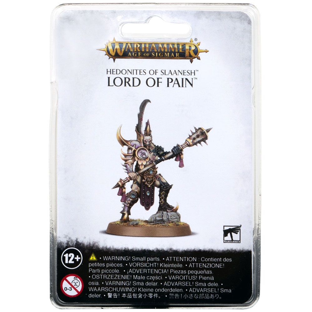 Набор миниатюр Warhammer Games Workshop Hedonites Of Slaanesh: Lord Of Pain 83-87 - фото 1