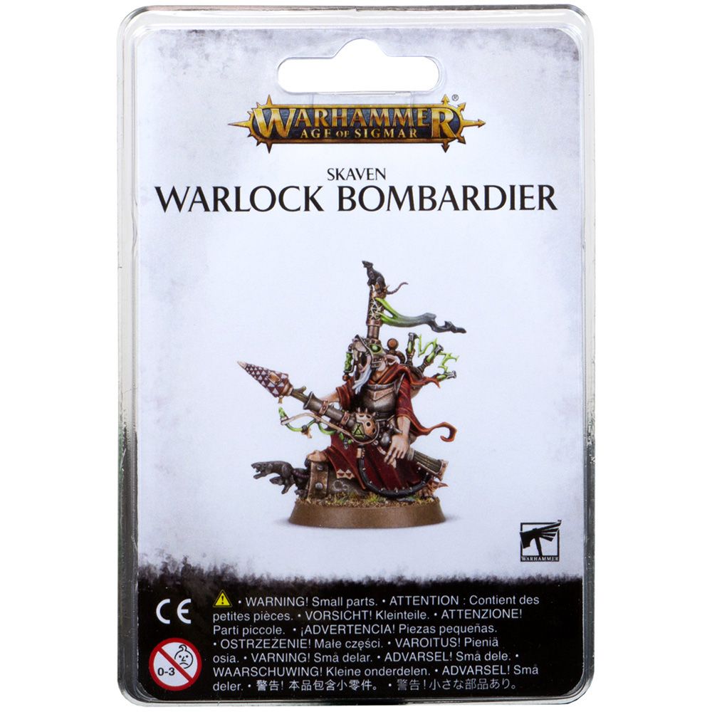 Набор миниатюр Warhammer Games Workshop Skaven Warlock Bombardier 90-25 - фото 1