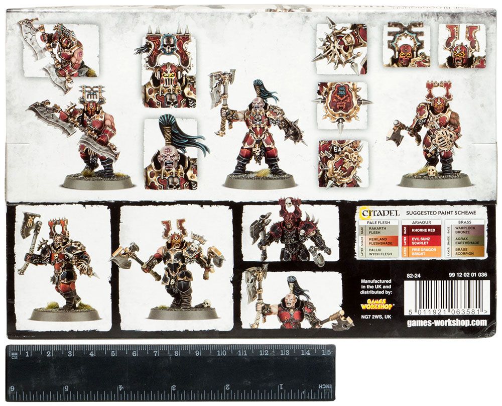Набор миниатюр Warhammer Games Workshop Blood Warriors 82-24 - фото 2