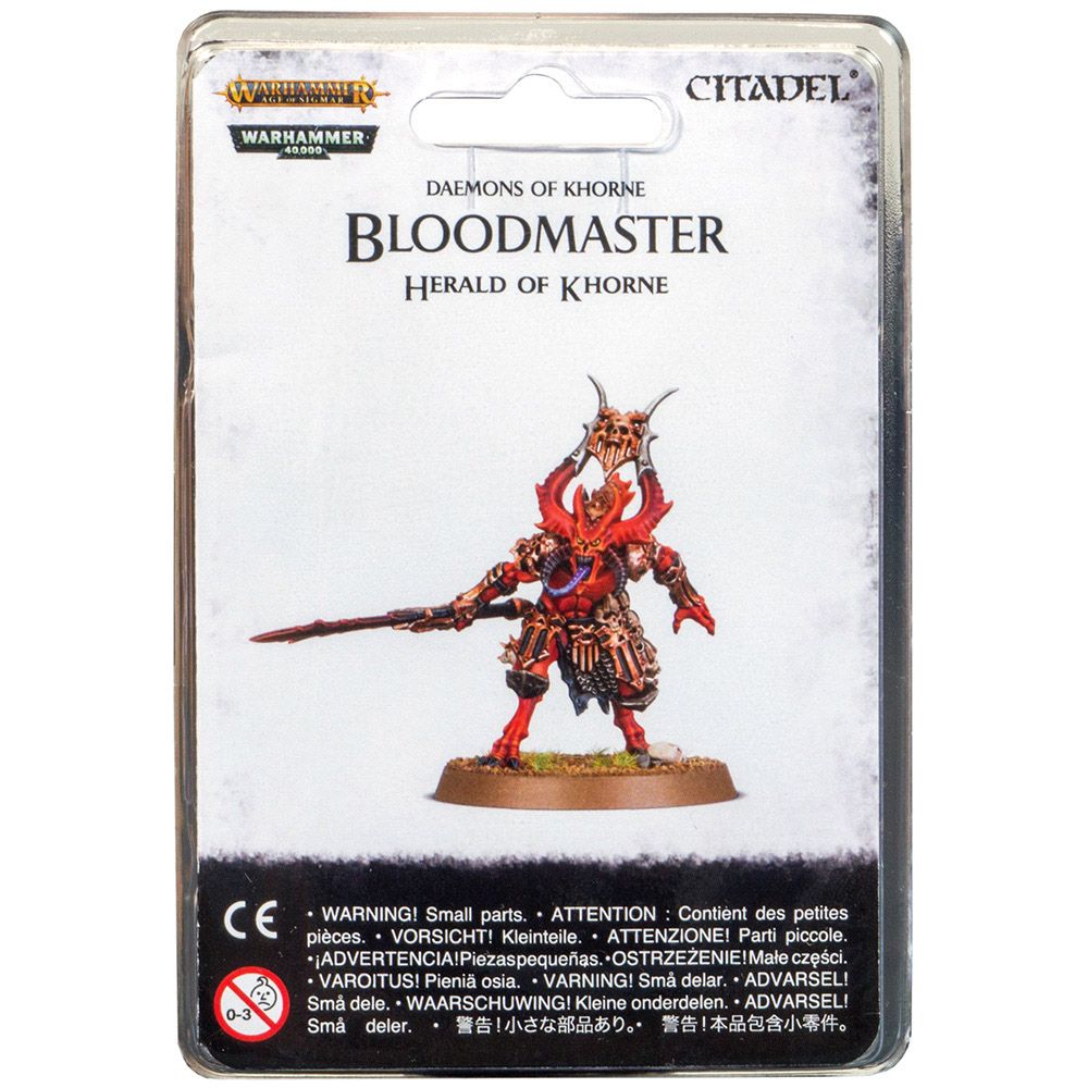 Набор миниатюр Warhammer Games Workshop Daemons of Khorne: Bloodmaster 97-62