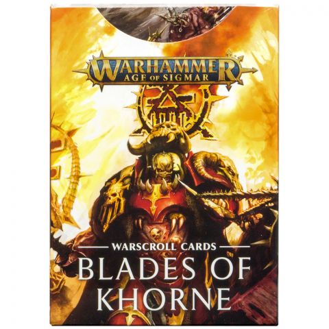 Warscroll Cards: Blades of Khorne