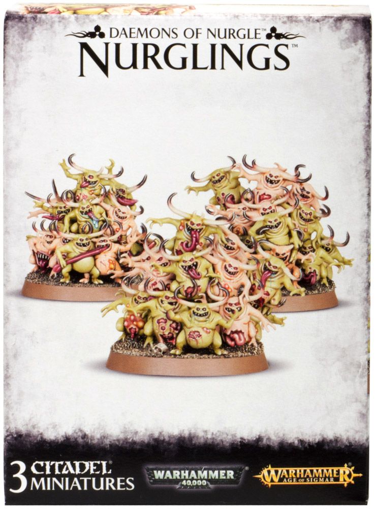 

Набор миниатюр Warhammer Games Workshop, Nurglings (2017)