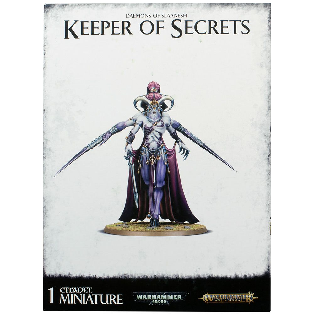 

Набор миниатюр Warhammer Games Workshop, Daemons of Slaanesh Keeper of Secrets