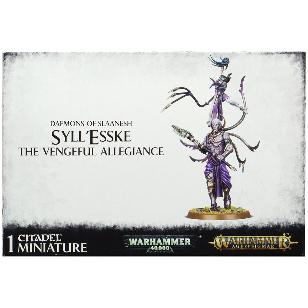 Набор миниатюр Warhammer Games Workshop Daemons of Slaanesh Syll'esske, The Vengeful Allegiance 97-47