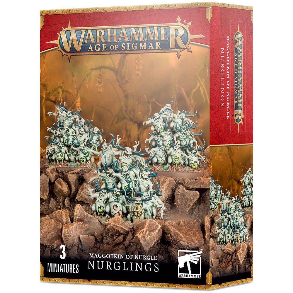 Набор миниатюр Warhammer Games Workshop Maggotkin of Nurgle: Nurglings 97-18