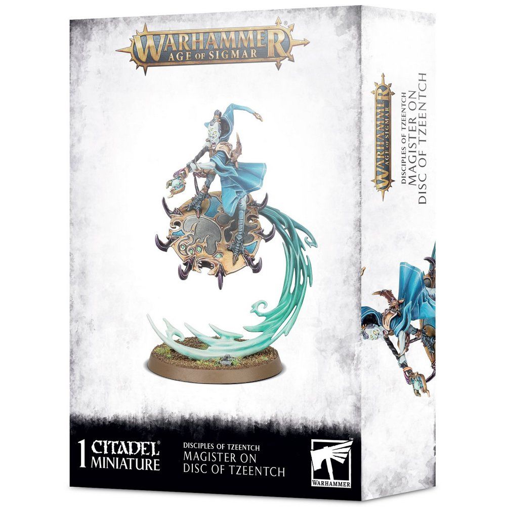 

Набор миниатюр Warhammer Games Workshop, Disciples of Tzeentch: Magister on Disc of Tzeentch