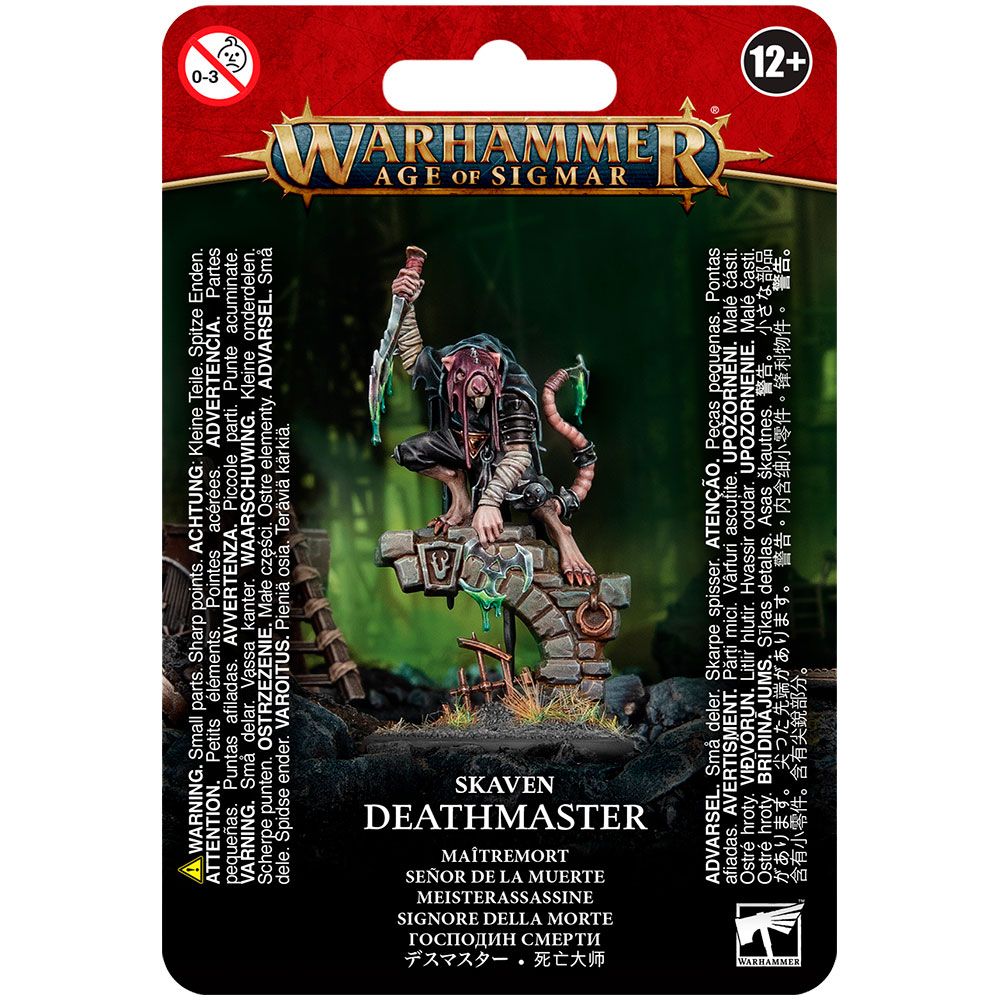 Набор миниатюр Warhammer Games Workshop Skaven: Deathmaster 90-29