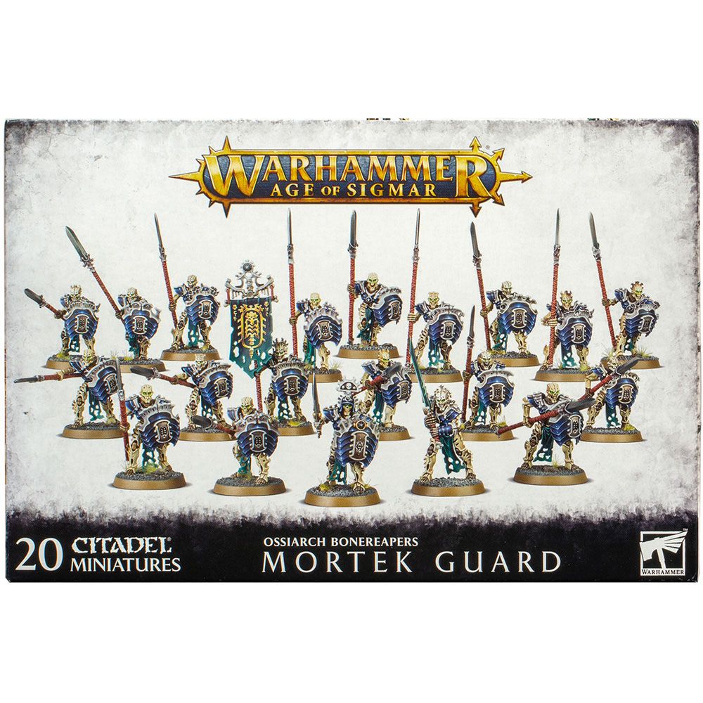 Набор миниатюр Warhammer Games Workshop Ossiarch Bonereapers Mortek Guard 92-25 - фото 1