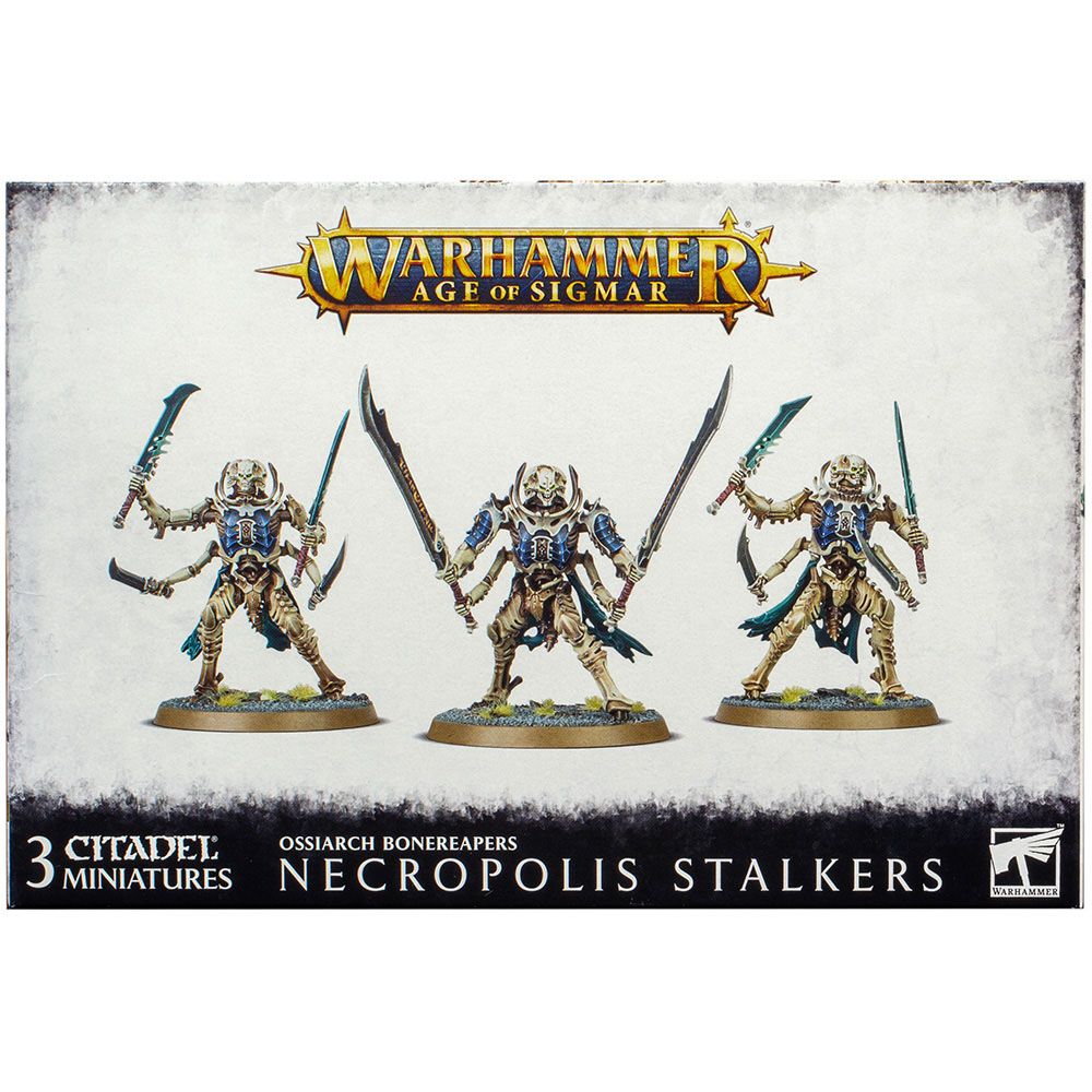 Набор миниатюр Warhammer Games Workshop Ossiarch Bonereapers Necropolis Stalkers 94-23 - фото 1