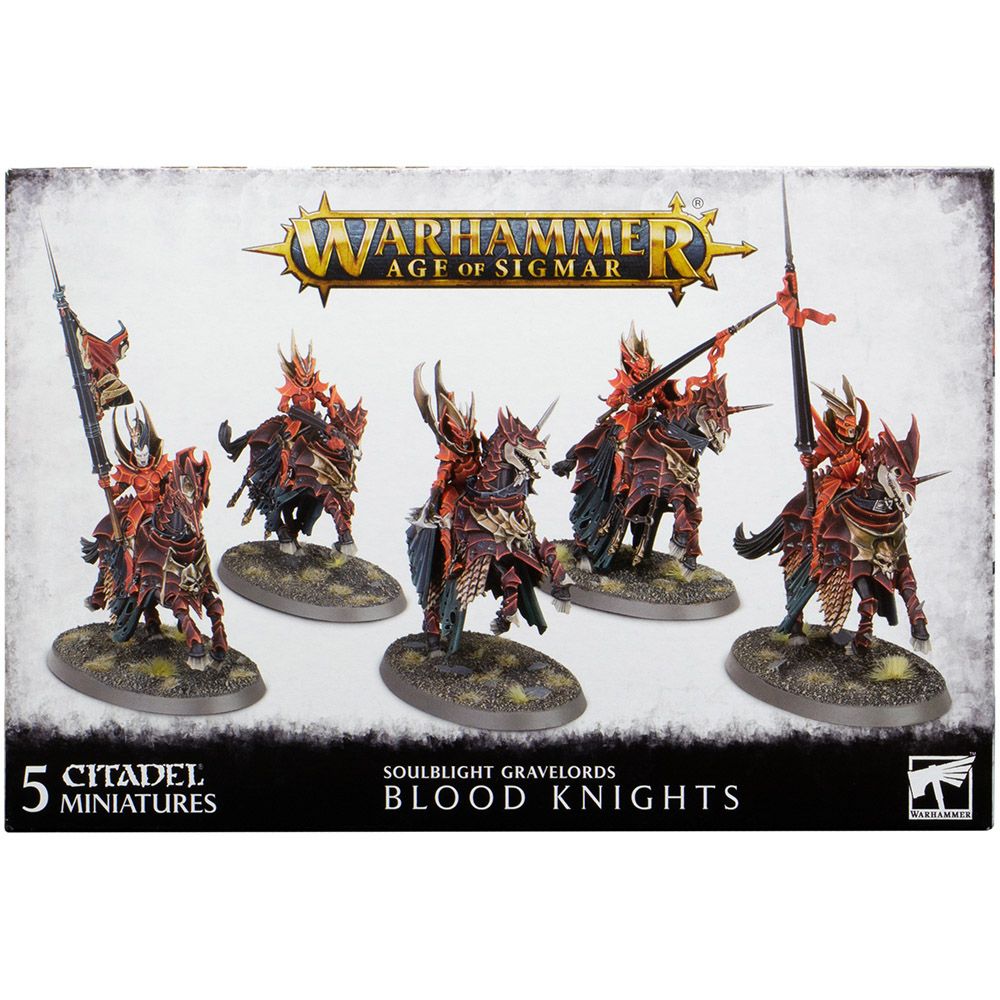 Набор миниатюр Warhammer Games Workshop Soulblight Gravelords: Blood Knights 91-41 - фото 1