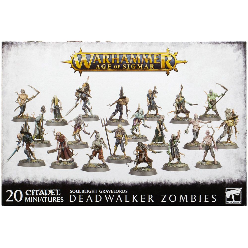 Набор миниатюр Warhammer Games Workshop Soulblight Gravelords: Deadwalker Zombies 91-07 - фото 1