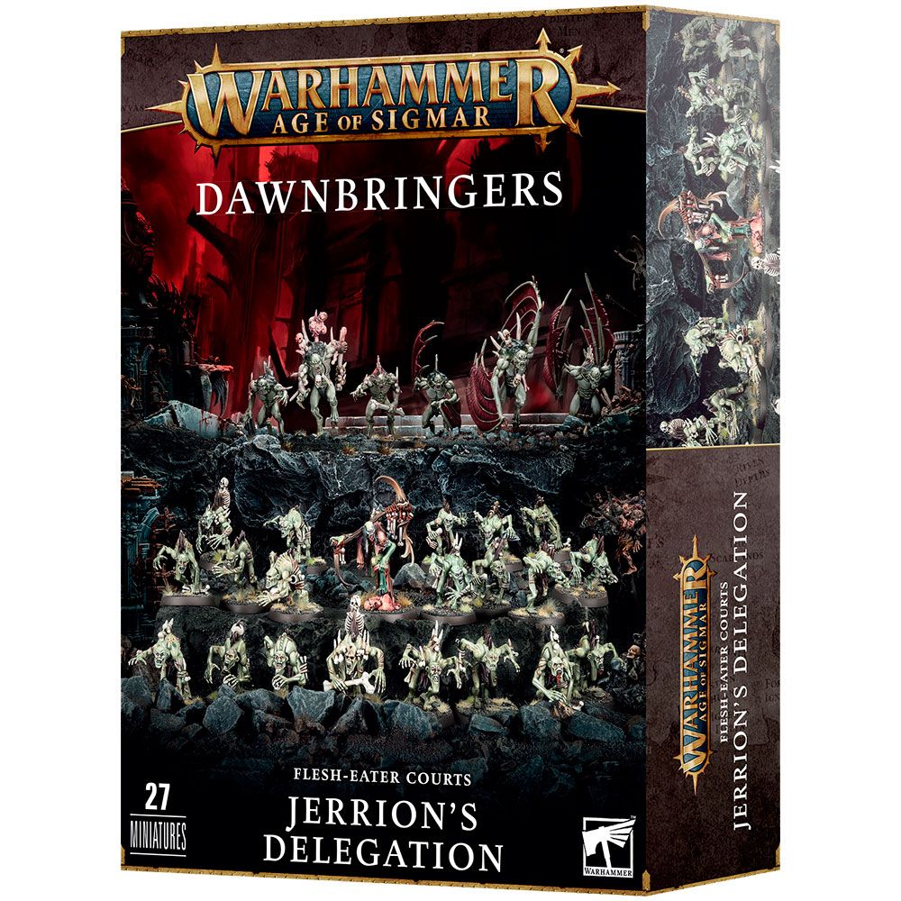 Набор миниатюр Warhammer Games Workshop Flesh-Eater Courts: Jerrion's Delegation 91-39 - фото 1