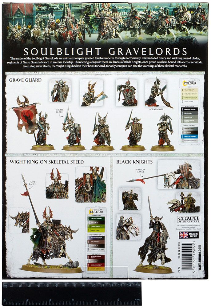 Набор миниатюр Warhammer Games Workshop Start Collecting! Soulblight Gravelords 70-77 - фото 2