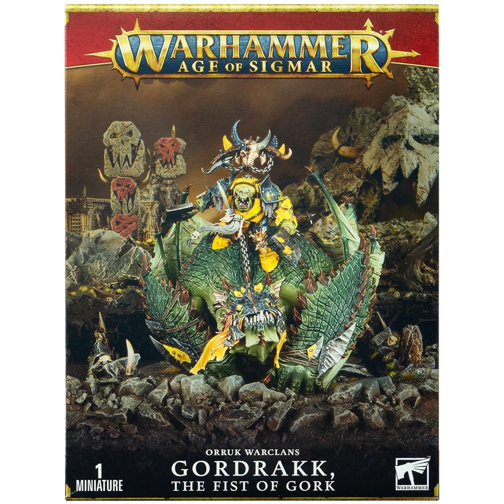 Набор миниатюр Warhammer Games Workshop Orruk Warclans: Gordrakk, The Fist of Gork 89-25 - фото 1