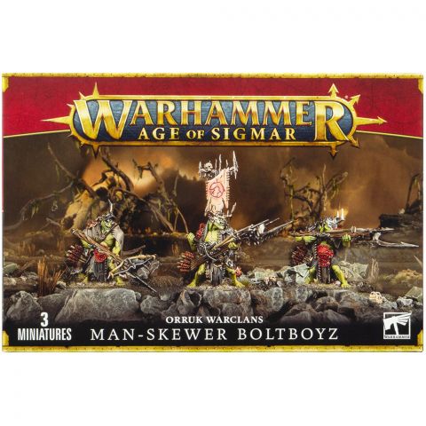 Orruk Warclans: Man-skewer Boltboyz