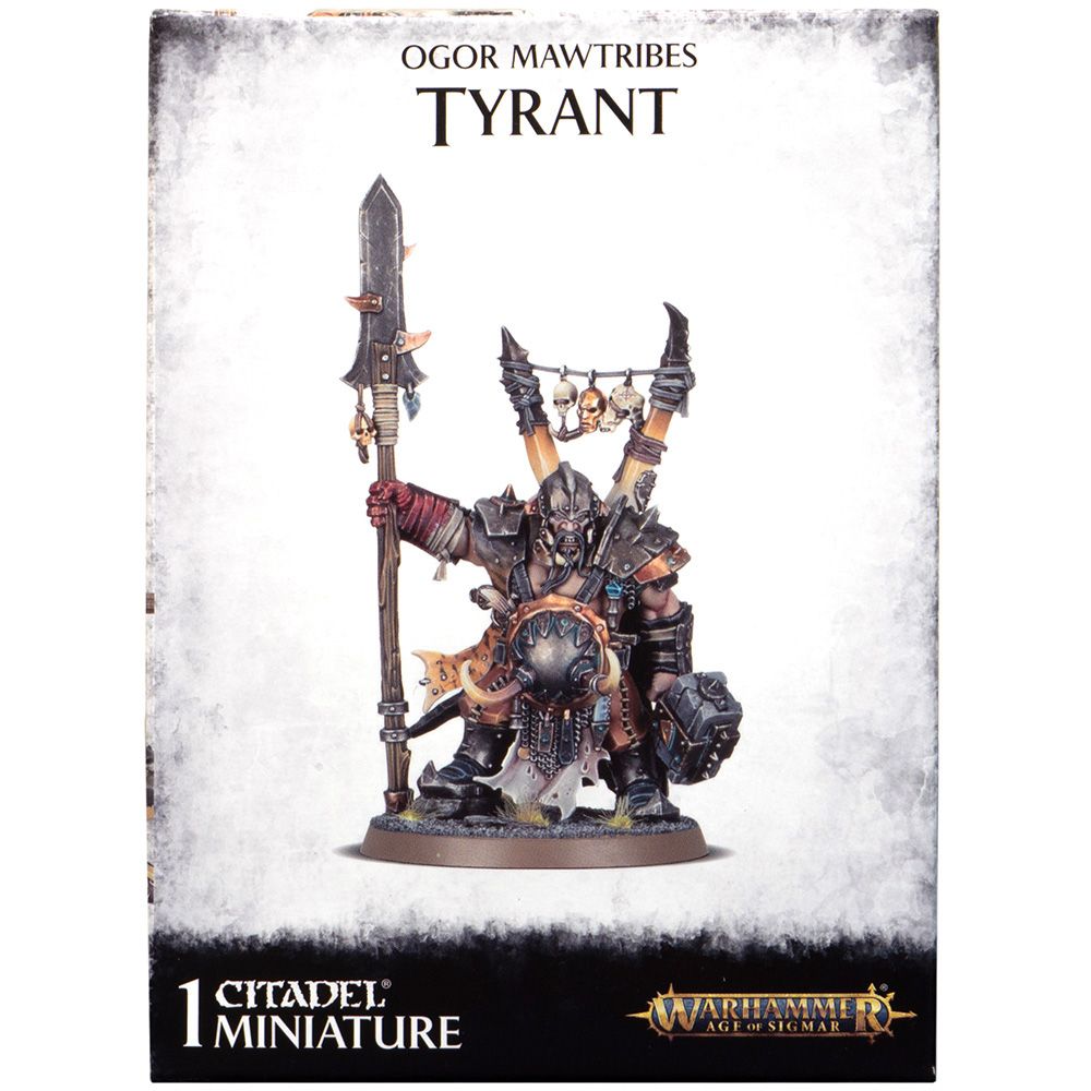 

Набор миниатюр Warhammer Games Workshop, Ogor Mawtribes Tyrant